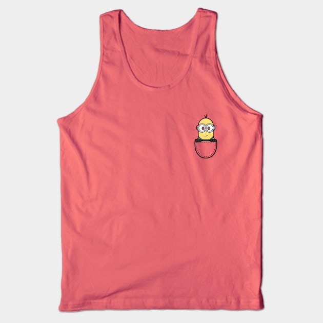 minions kevin in the pocket Tank Top by nataliawinyoto